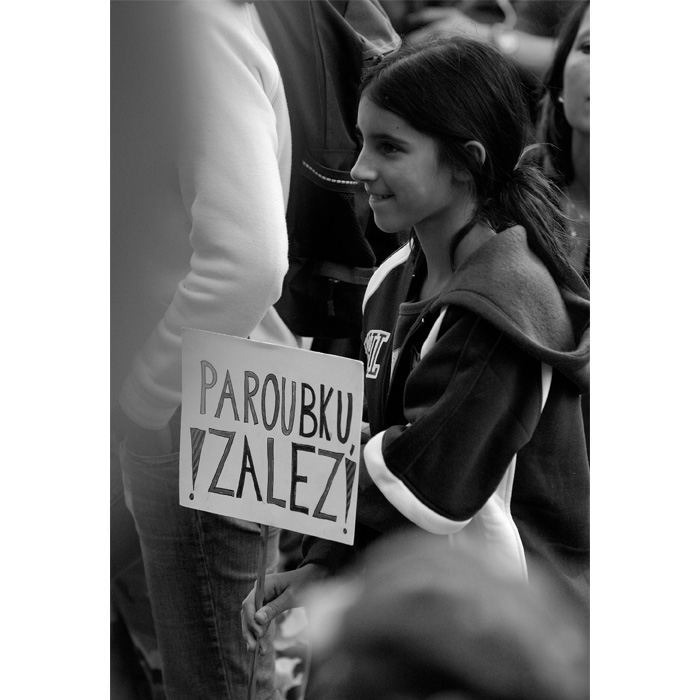 10.8.2005 - protest proti policejn brutalit | protest against police brutality